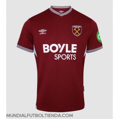 Camiseta West Ham United Lucas Paqueta #10 Primera Equipación Replica 2025-26 mangas cortas Camiseta West Ham United Lucas Paqueta #10 Primera Equipación Replica 2025-26 mangas cortas